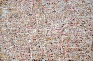 "scattered showers, 2012, 39"x60", acrylic on canvas